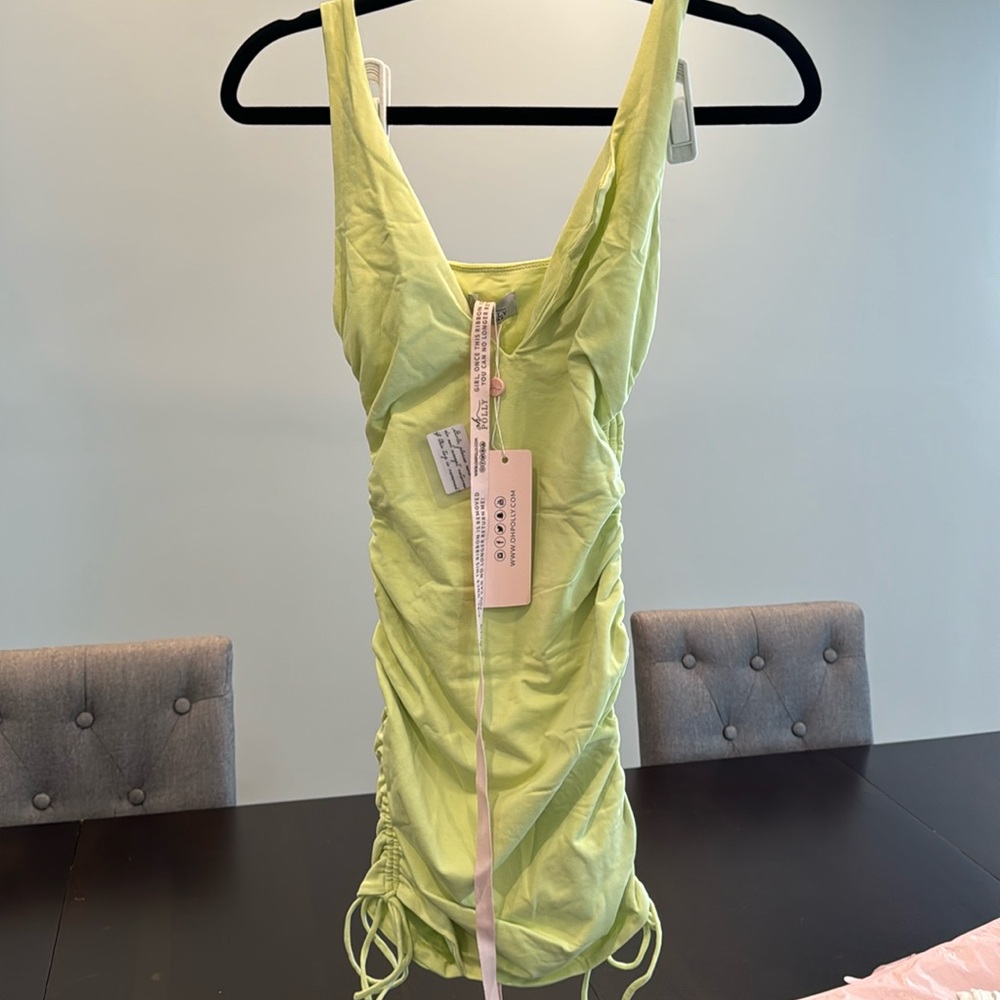 Light green Ohpolly dress size 2 NEW Tags on